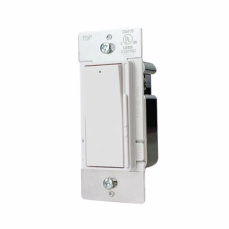 Etl Listed Light Switches White Decora Traditional 3way Dimmer Rocker