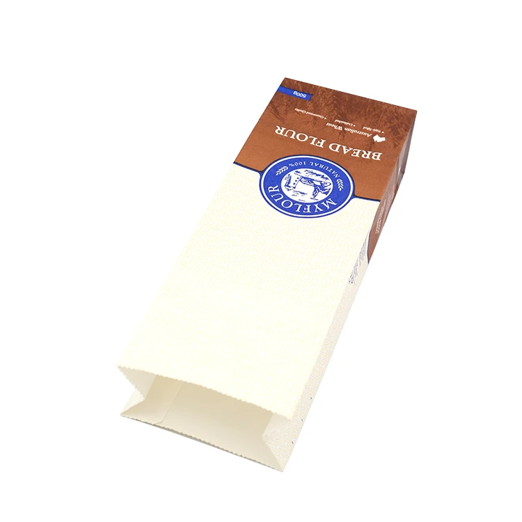 Экологичный бумажный пакет для пшеничной муки