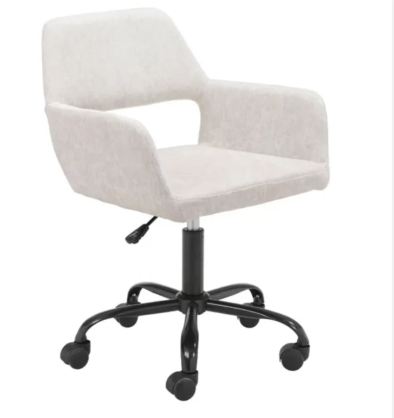 Modern Simple Leather Computer Chair Luxury Nordic Lifting Swivel Office Conference Chair for Home and Office Use