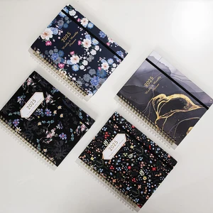 Customizable A5 Weekly Wellness Journal Planner Full Faux Leather Cover with Goal Setting Spiral Notebook Diary Journal