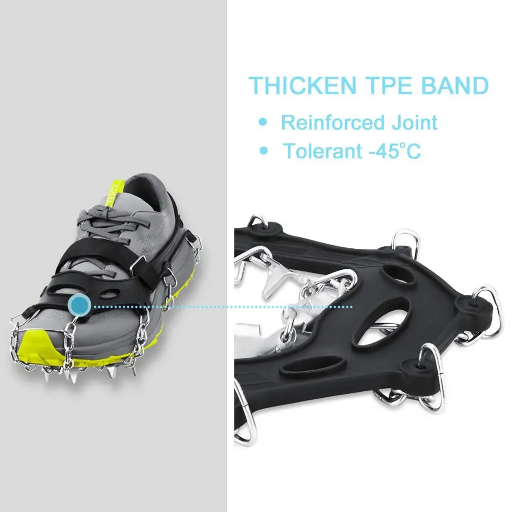 
Нескользящие шипы для снега, льда, альпинизма, захваты для льда, ледяные скобы 