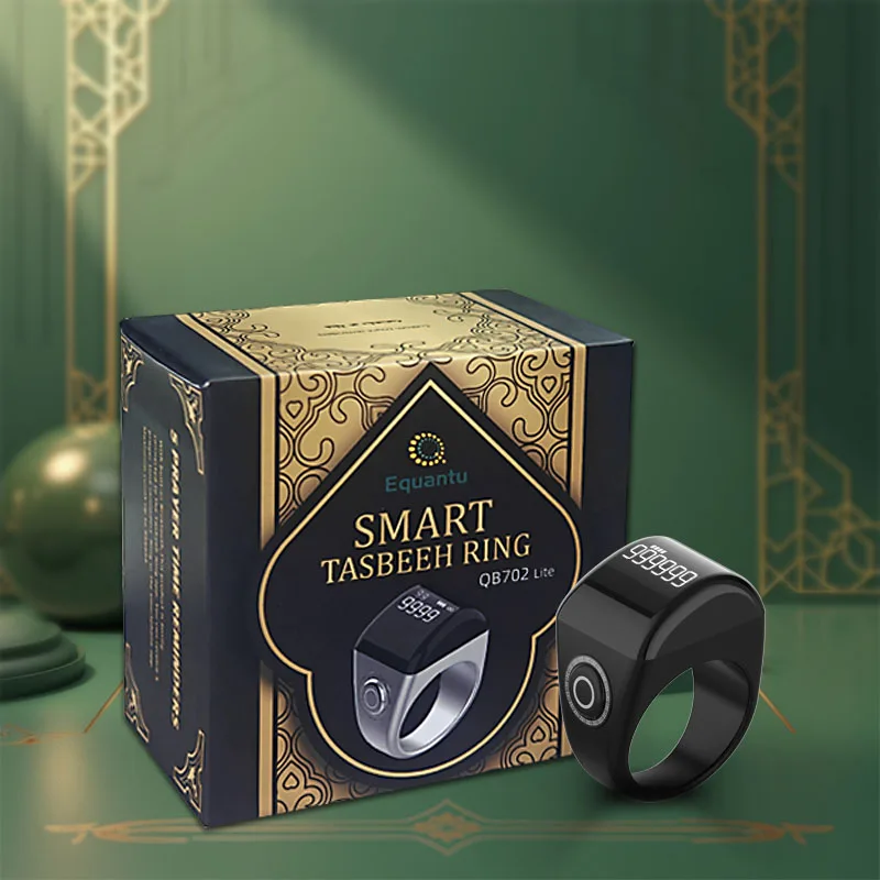 Smart Tasbeeh Ring for Muslims 5 Prayer Time Vibration Reminder Waterproof  Touch Screen Alarm Clock for Zikr Ring| Alibaba.com