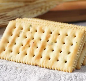 Wholesale Bulk Soft Xylitol Scallion Wafers Sweet Taste Snack to Satisfy Hunger Packed in Bags