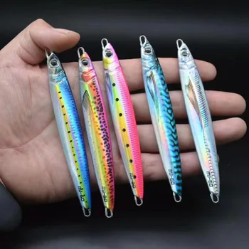 3D Printing Hard Lure Mackerel Fast Metal Lead Jigs Saltwater Fishing Jig Heads Boat Fishing Bait – Metal Jig – view 5