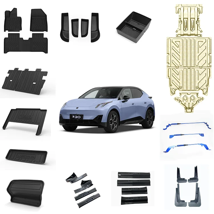 Maremlyn Ev Car Accessories for Lynk & Co 20 Z20 Car Mat Door Sill Guard Mudguard Armrest Storage Box Decoration Protection Spare