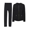 Ensemble à capuche noir et doré