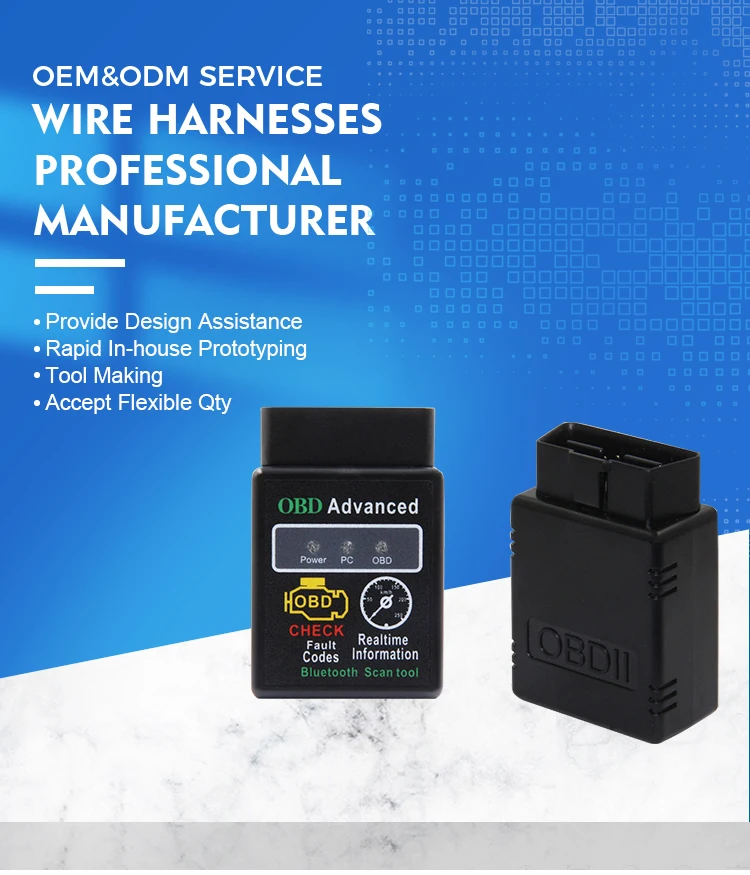 product high quality elm327 automotive digital lounch blue tooth original new obd ii scanner-2