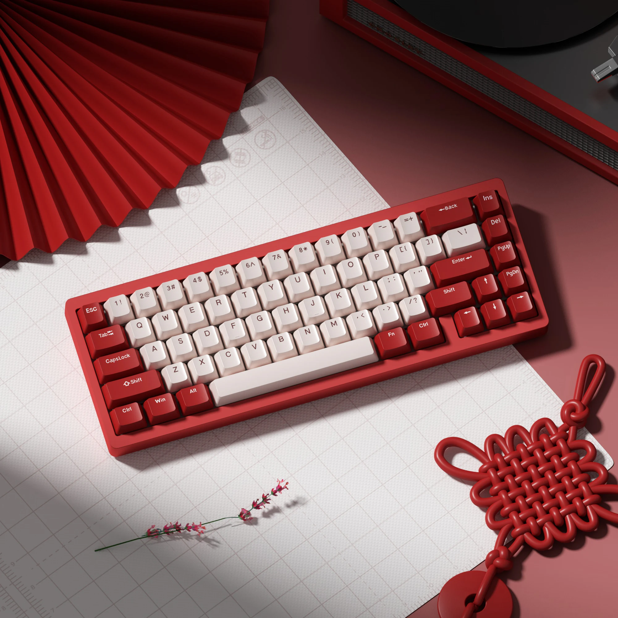 Lucky65 65% Wireless Mechanical Gaming Keyboard - RGB Backlit