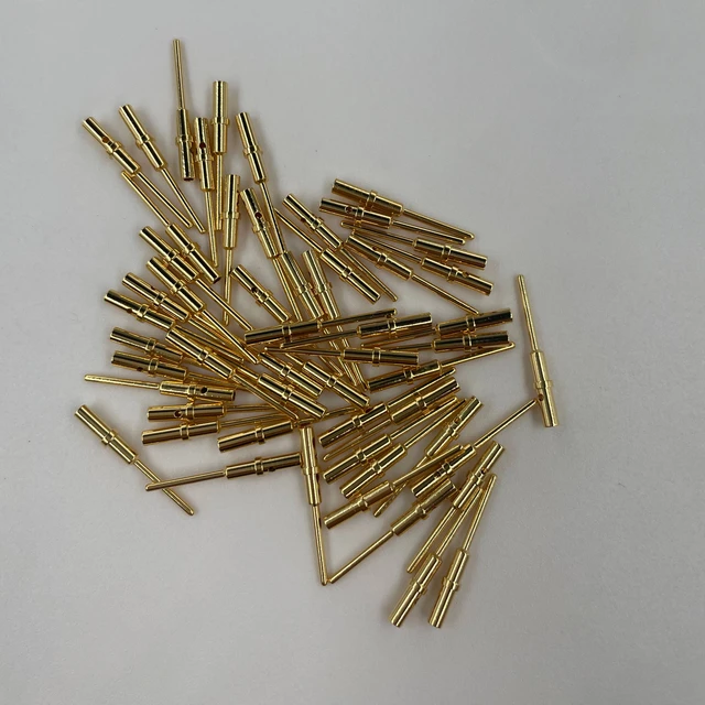 China Custom Male Female Copper pin connector 0.8|1.0|1.2|1.5|2.0|2.5 Copper pin spot manufacturer