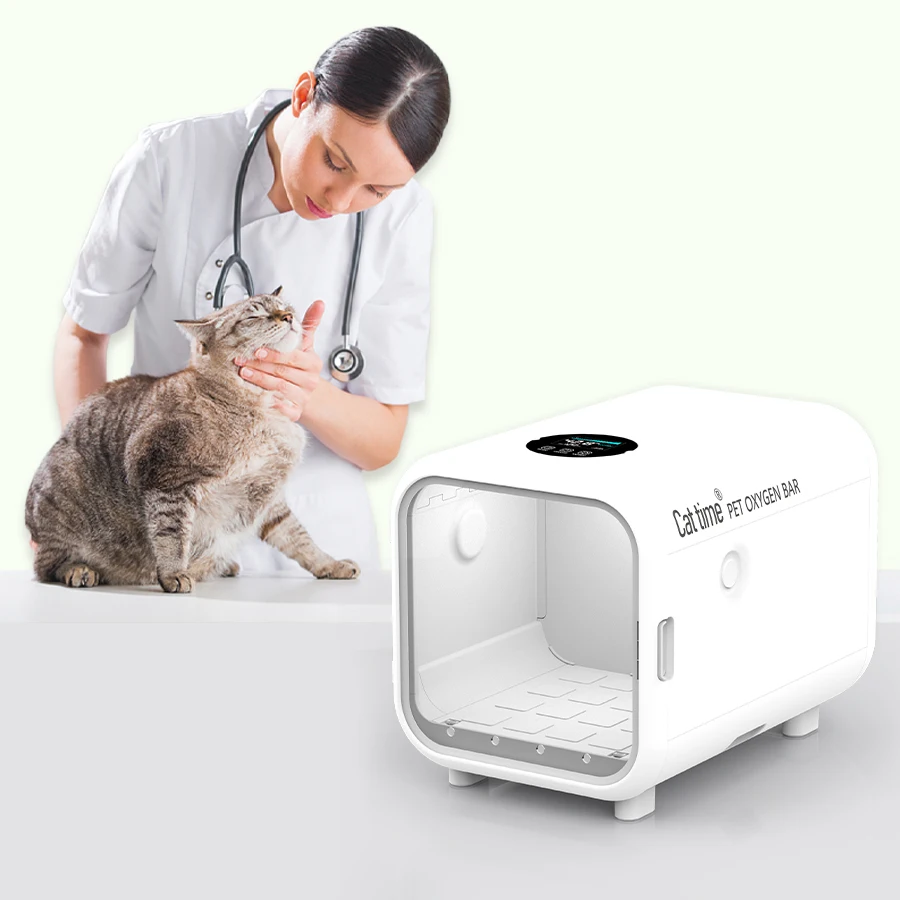 Factory Price Animal Icu Cat Oxygen Chamber Pet Clinic Use Puppy Recovery for Dog Cat Hospital