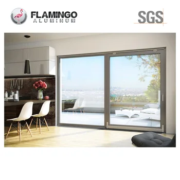Foshan Wholesale China Factory Exterior Sliding Doors Narrow Frame Slim Frame Aluminum Sliding Door