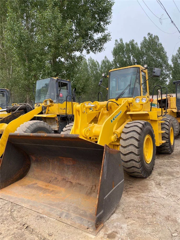 7 Ton Kawasaki 70Z Wheel Loader - Reliable Hydraulic System