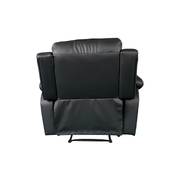 Customized Recliners RTS Manual Reclining Chair in Black with Massage & Cooling Features for School & Living Room supplier