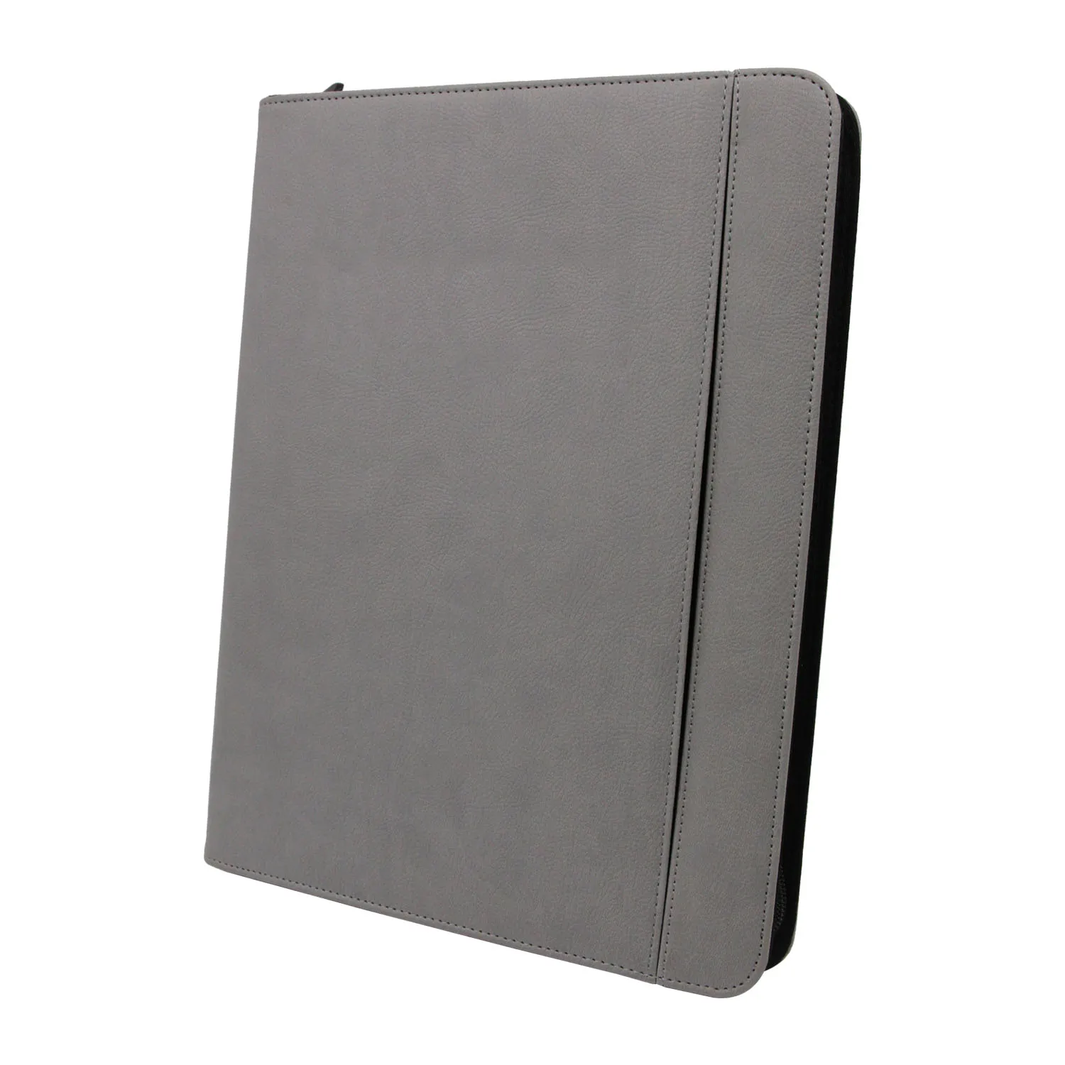 A4 Multi-Function PU Leather Portfolio Power Bank USB Phone Stand - Main Image