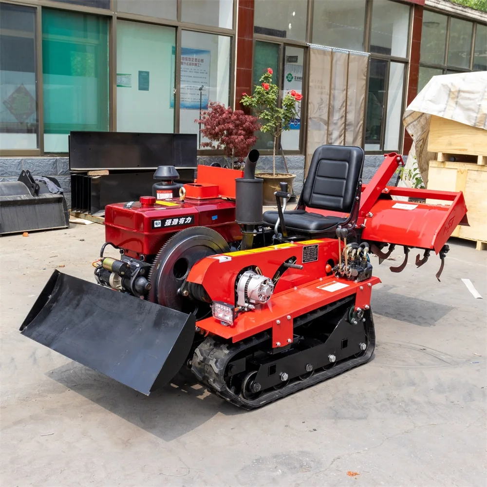 耕運機に乗る18hp耕運機ハンドガソリン耕うん機ガーデン小型