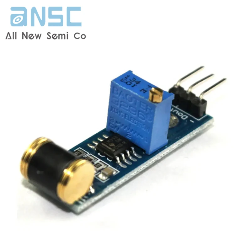 Bom List Electronic integrated circuit chip Components 1pcs 801S Vibration and Shock Sensor Sensitivity Adjustable