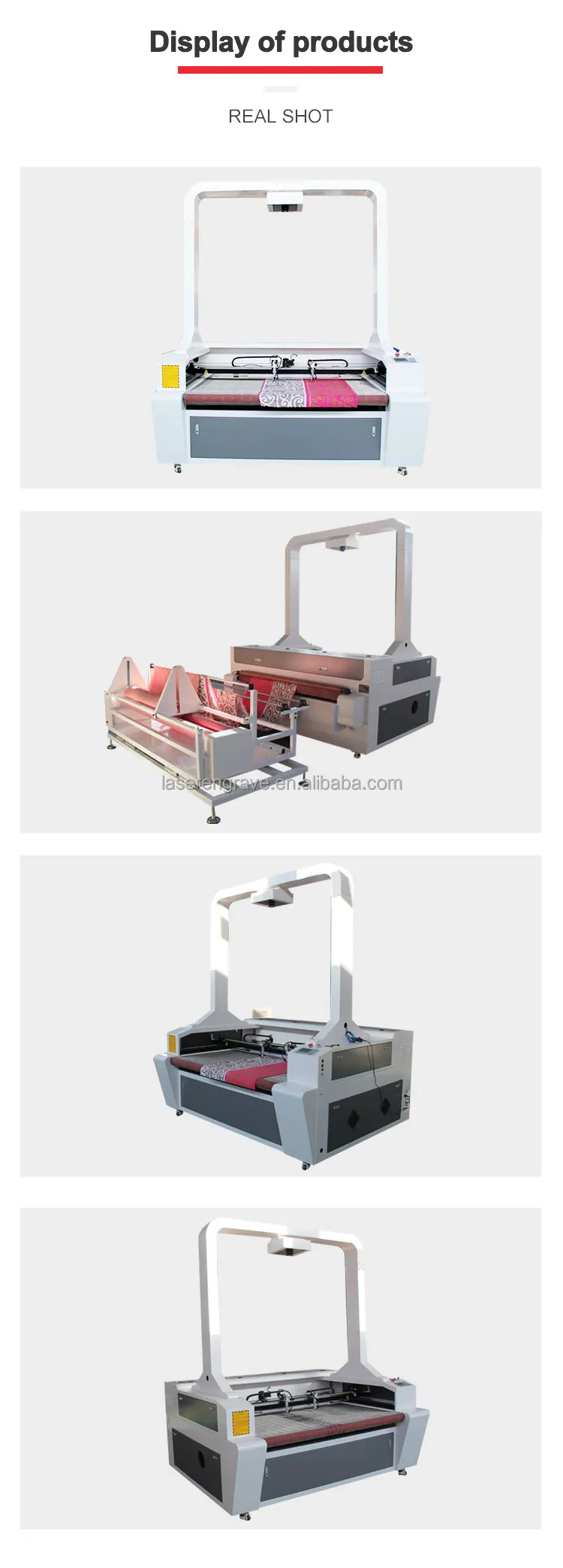 Dual Head CO2 Laser Cutting Machine for Leather Fabric & Wood Automatic ...