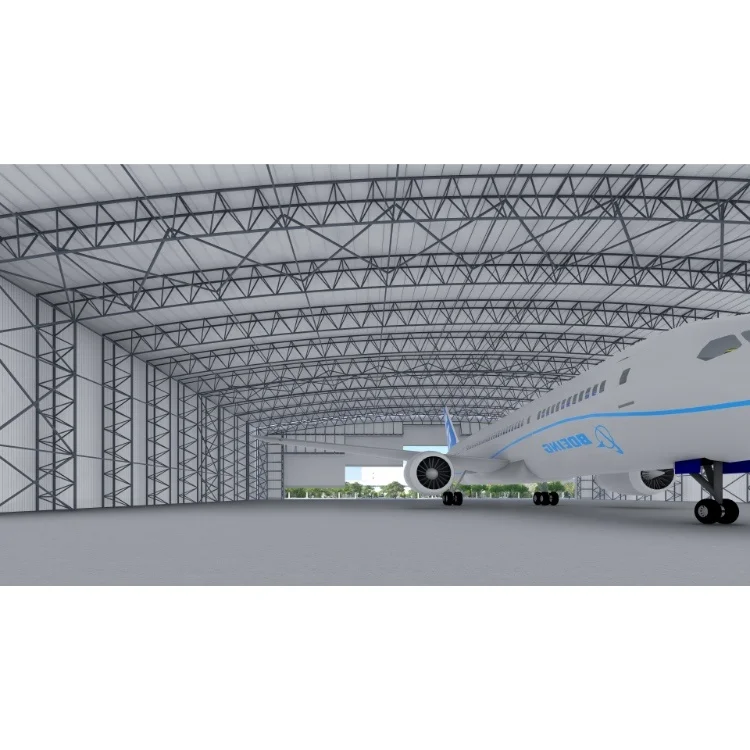 Prefabricated Steel Structure Post and Beam Warehouse Metal Building