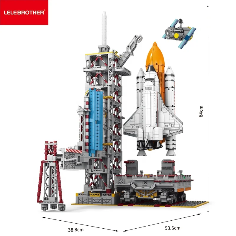 Lele Brother Spaceship Building Blocks - Educational Toy