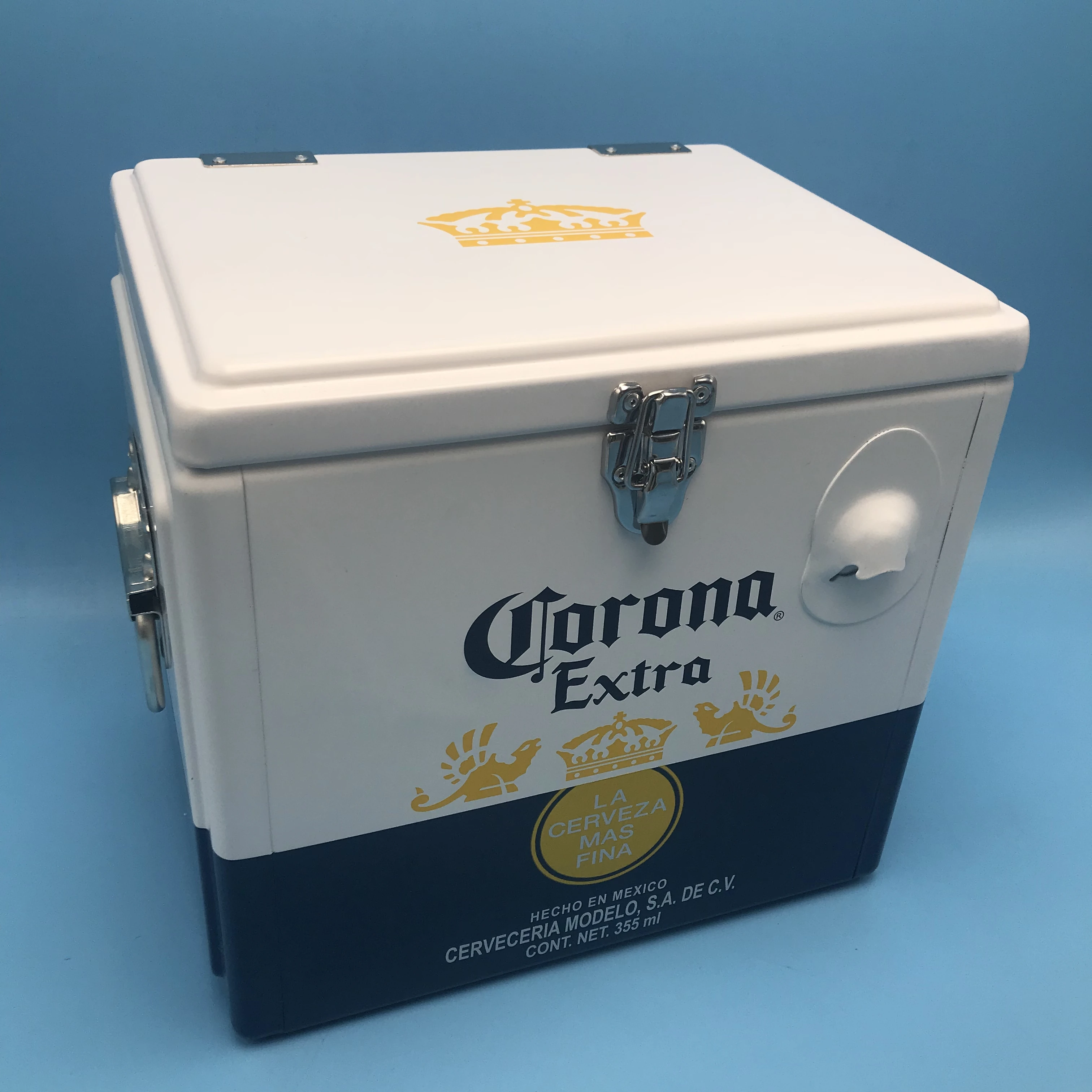 15 л, охлаждающая коробка и стальная сумка-холодильник, металлическая коробка для льда, охладитель вина, охладитель, рекламный подарок, винный холодильник 2020, Лидер продаж на amazon