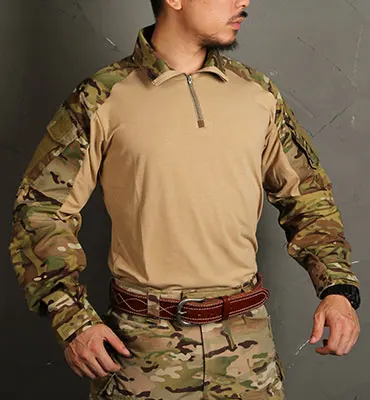 emsongear定制迷彩制服陆军军装制服g3男士战术战斗衬衫