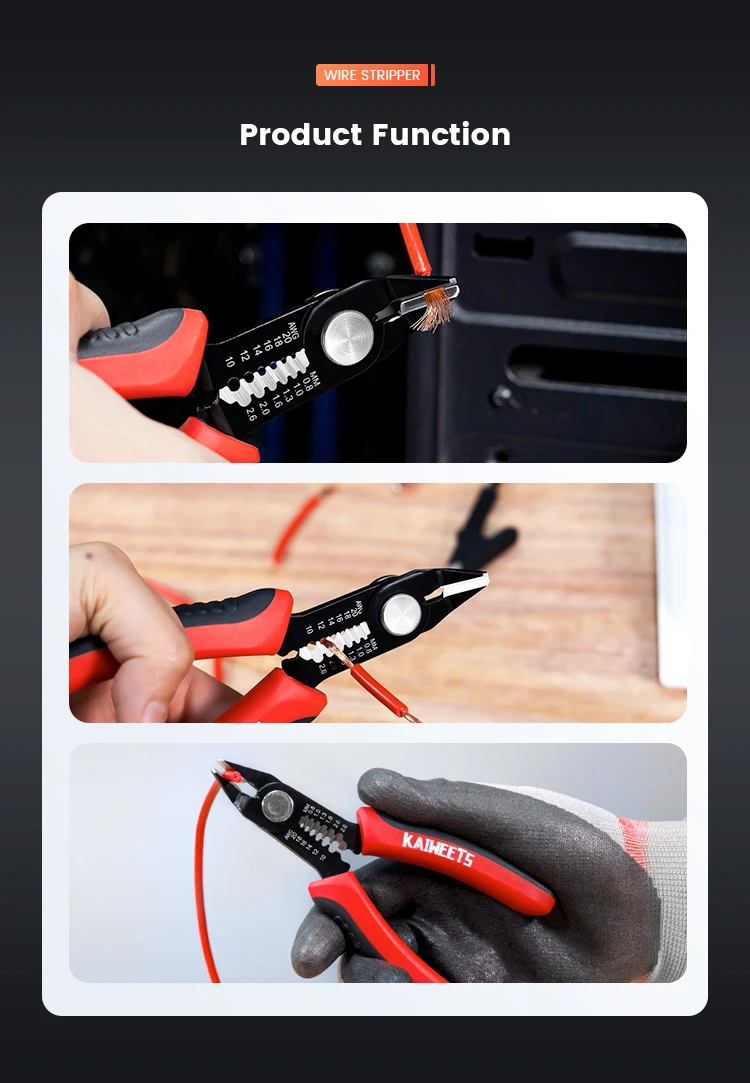 Wire Stripper Kaiweets Kws102 Electrical Wire Cutters Cutting Pliers