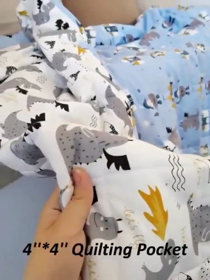 Factory Custom Autism Adults Sensory Release Anxious Knee Blanket Kids