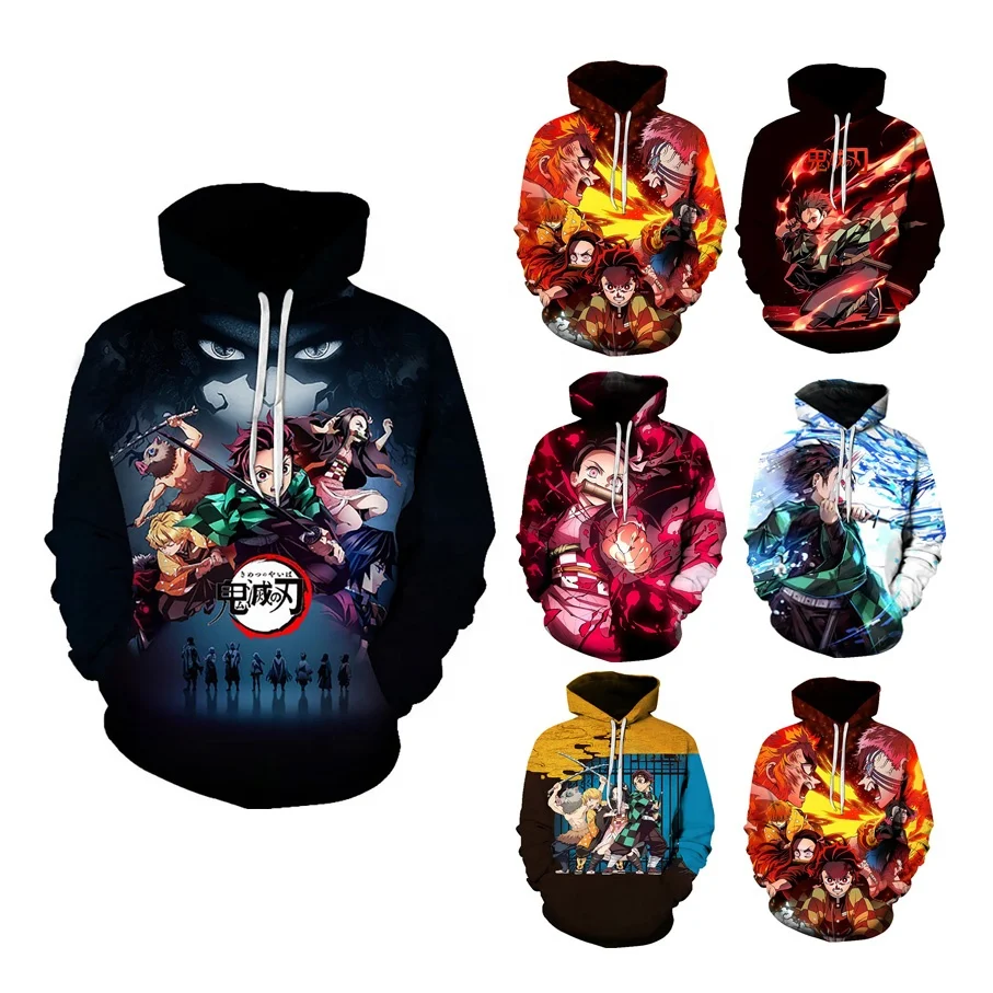 Unisex Anime Cosplay 3D Digital Printing Berserk Anime Weird Jacket Oversized Hoodies Cheap Casual Hoodie Men