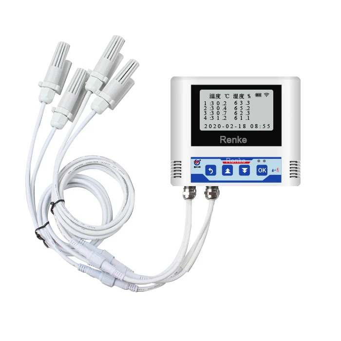 Multi Channel Data Logger Wifi Temperature Humidity Wireless Temperature and Humidity Sensor
