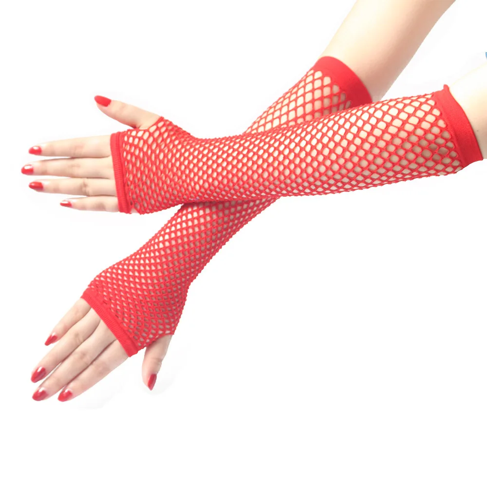 Wholesale In-Stock Sexy Elastic Fishnet Gloves for Women for Opera Wedding  Nightclub Parties Etiquette Events