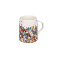 Best Quality Handmade Ceramic Mug Multicolored 7 by Nicola Fouche with Exquisite Gift Box
