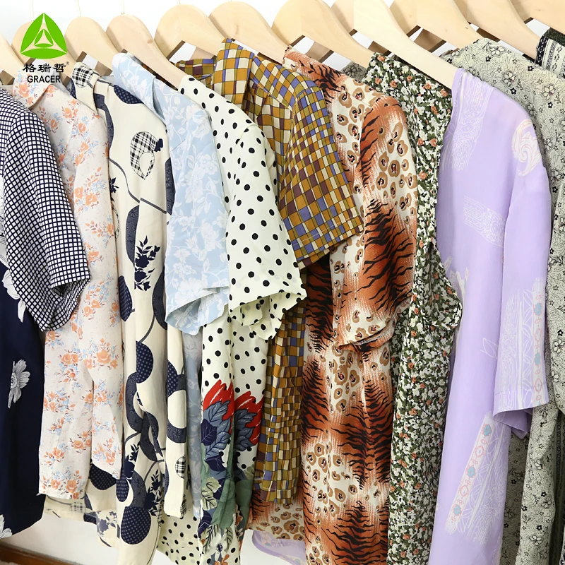 Good Quality Ladies Shirts Bundle Whole Bale Old Used Clothes