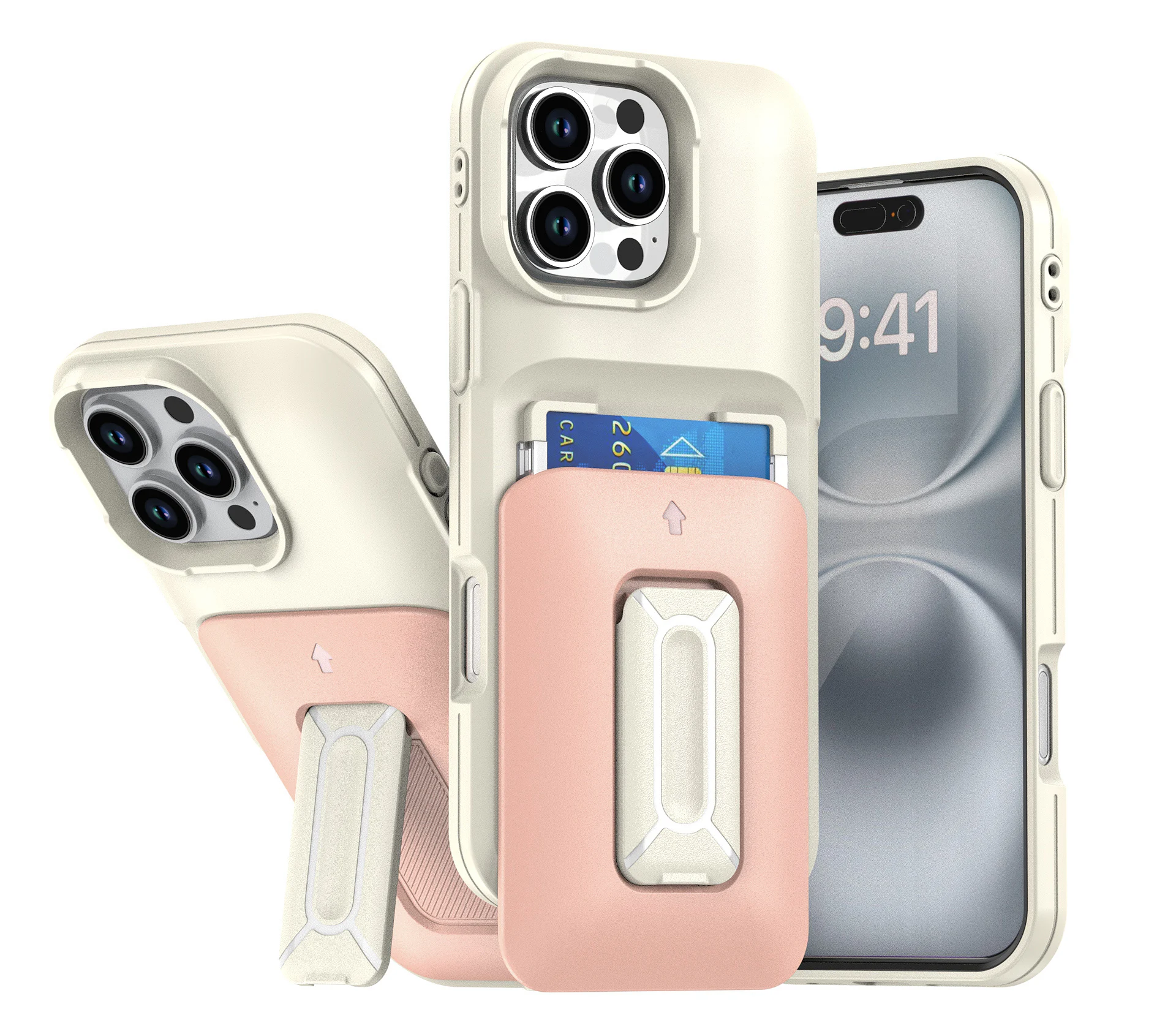 Iphone 17 Pro Max Case with Credit Card Holder Stylish Functional