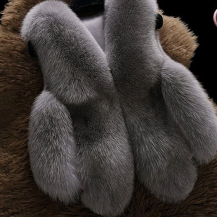 furry vest jacket