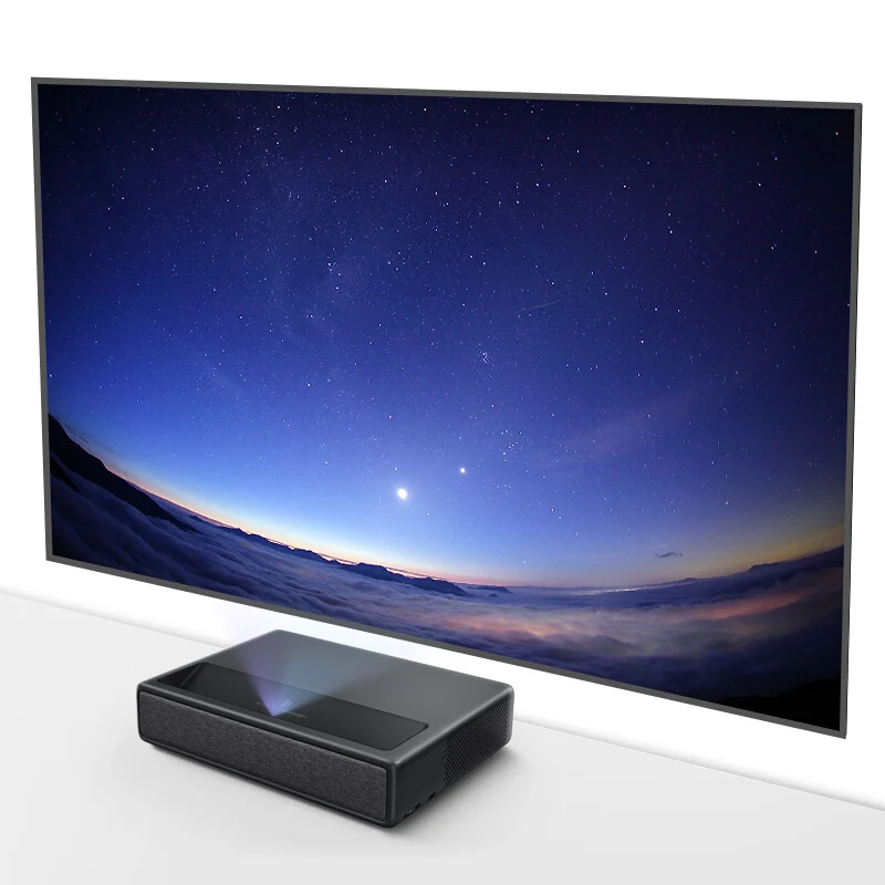 FLYIN M1 DLP Laser Projector Android 9 Οικιακό θέατρο Projector με 3D 1080P 4K Ultra Short Throw Laser Smart Projector 2