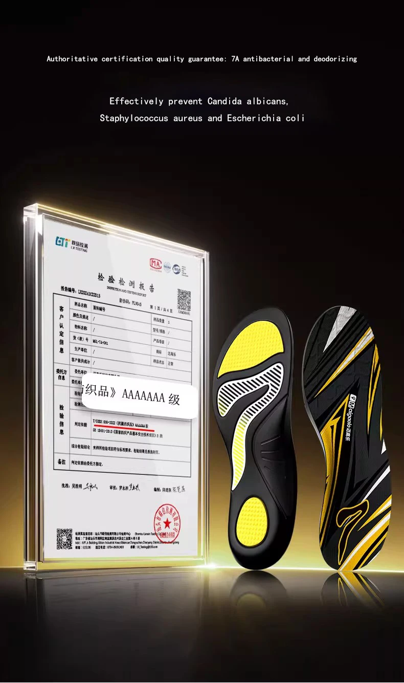 Comfort Insoles for Sports Fit for Flat Foot Hiking Training Leisure Sporting Running German Trainer Arch Support Shoe Inserts