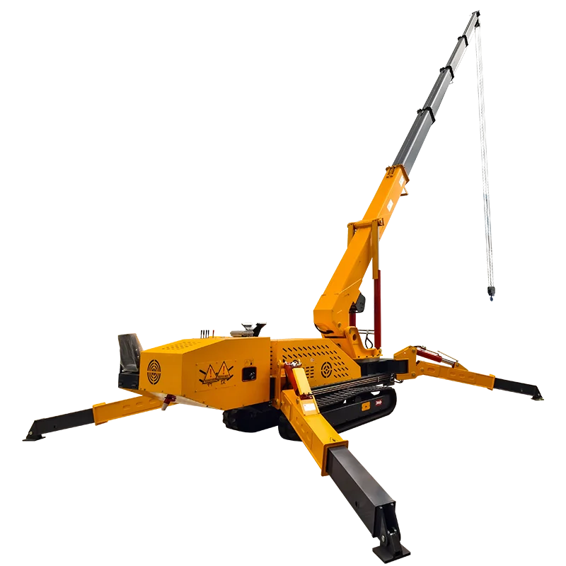 Lightweight Spider Crane with Easy Transport