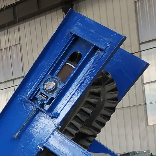 Высококачественный Конвейерный ленточный конвейер для патронтальной машины, индивидуальный бункер и разрядный желоб, наклонный ленточный конвейер