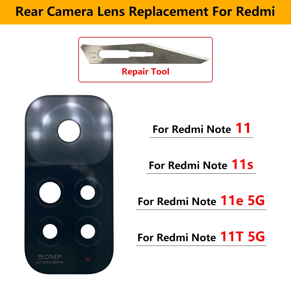 Protezione Lente Posteriore Per Xiaomi Redmi Note 8 Pro, Wigento, Ricambio - Foto 3