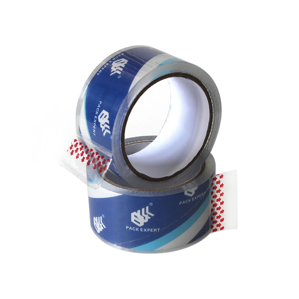 Strong Tensile Force Bopp Super Clear Packing Tape Custom Logo Packing Box Sealing Adhesive Tape