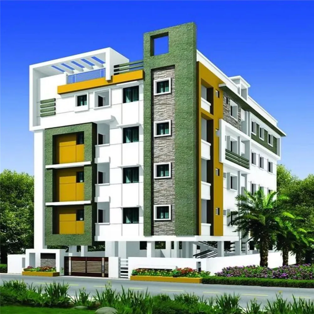 Prefabricated Multi-storey Light Steel Structure Frame Commercial High Rise Residential House Apartment Building