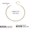 clear zircon necklace