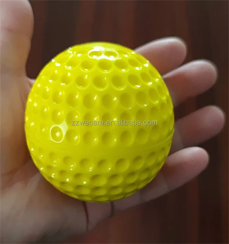 Dimpled Fielding PU Hitting Pitching Machine Baseball Practice Balls ...