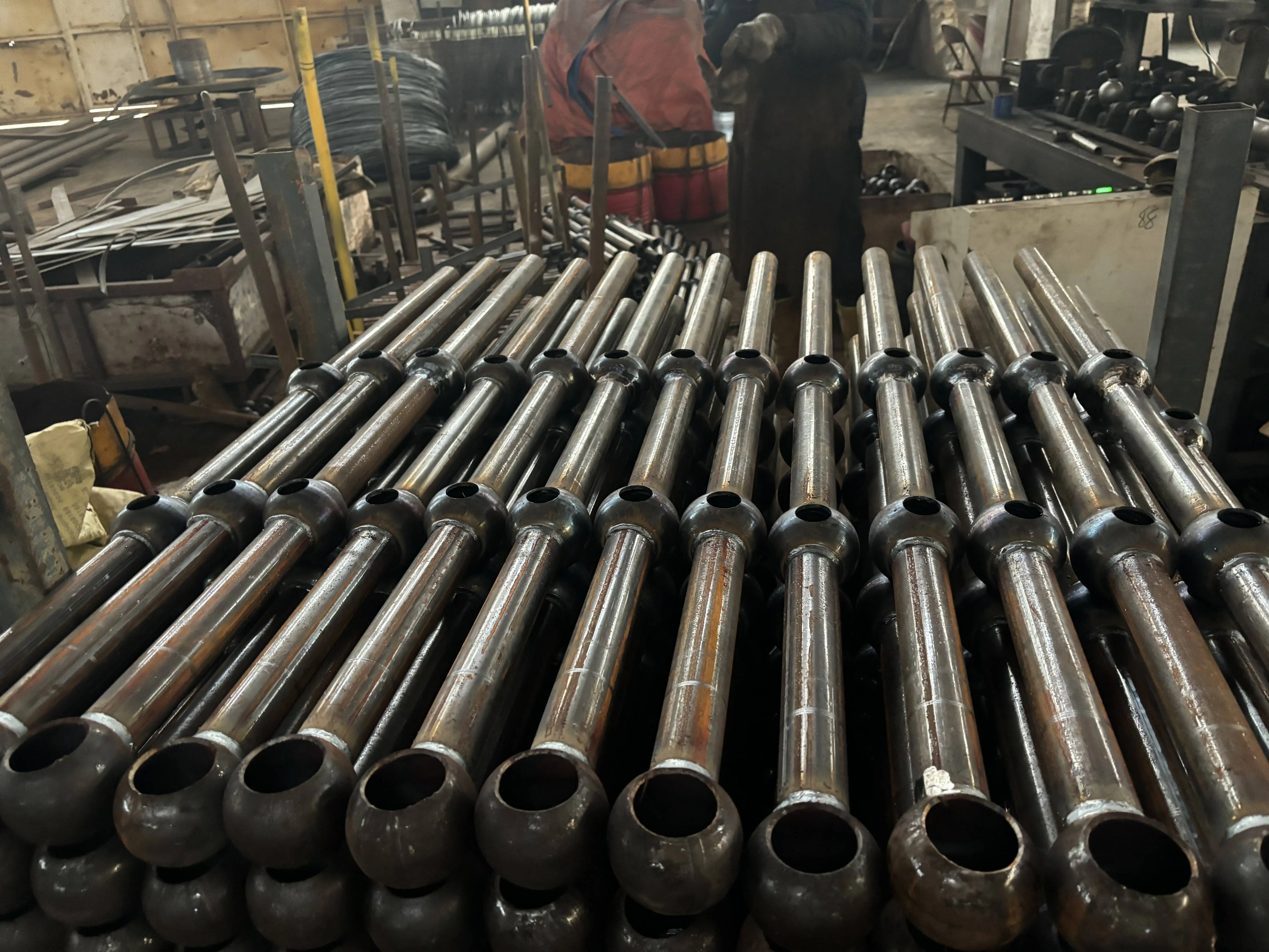High Quality Galvanized Steel Handrail Railing Stanchion Pipe Factory ...