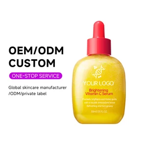 OEM ODM Custom Acne Care Serum Blackhead Remover Shrink Pores Repair Salicylic Acid Niacinamide Vitamin C Brightening Essence