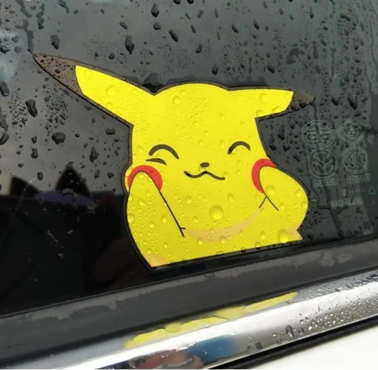 Source Custom Cute Cartoon Cut Out Logo Letter Window Car Body