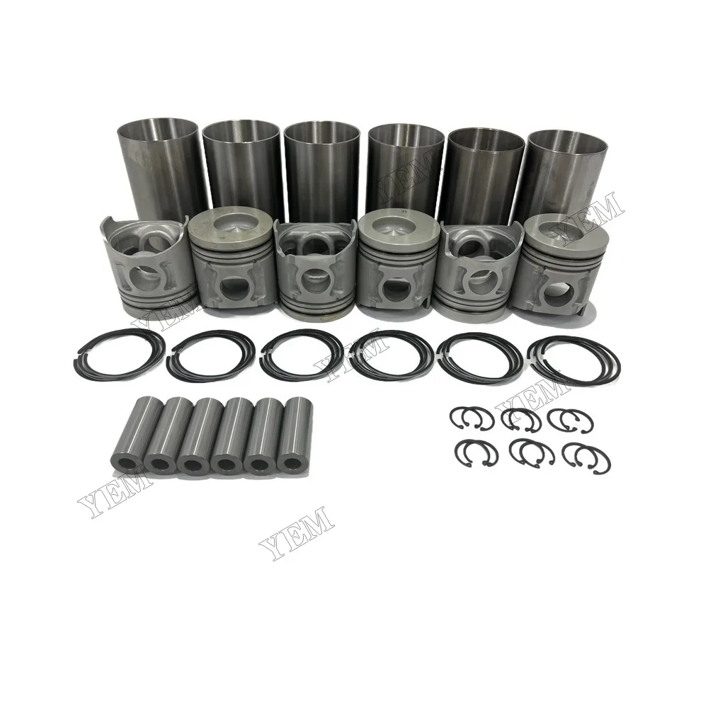 Cylinder Liner Kit Compatible for Mitsubishi 6D34 Engine Parts Manufacturer 4