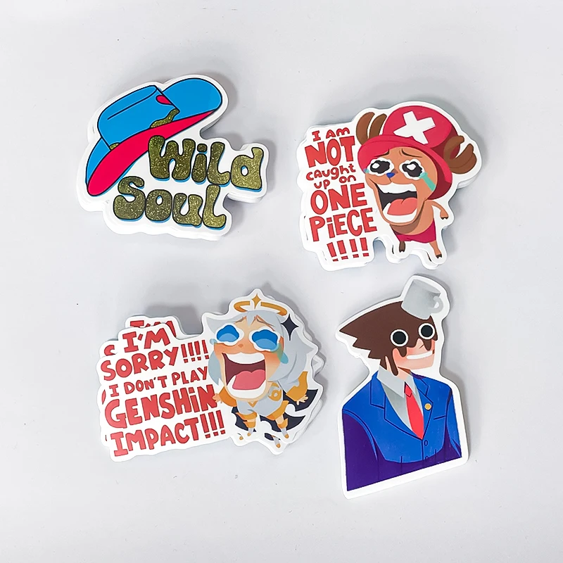 Wholesale Custom Printing Logo Label Sticker Self Adhesive Vinyl Die Cutting Sticker Sheet Waterproof Vinyl Die Cut Sticker