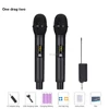 black 2 MIC Plastic receiver