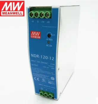 Meanwell NDR-120-12 EDR-120-12 120W 12V 10A Universal Switching Power Supply Metal Shell Design Din Rail Power Supplies Hot
